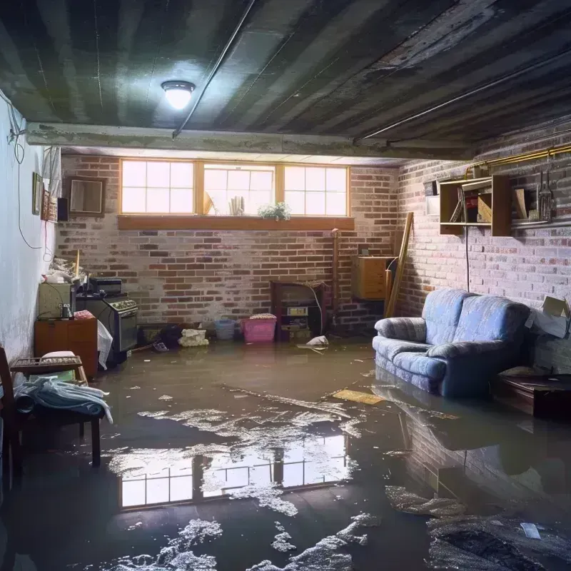 Flooded Basement Cleanup in Brooktrails, CA